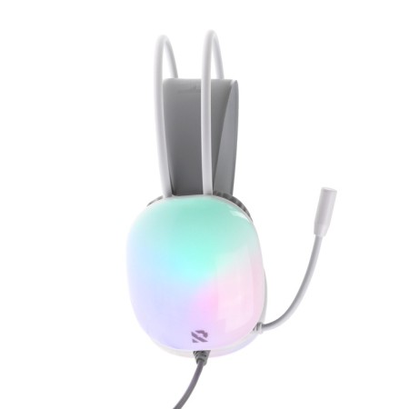 Headphones Smartbuy Rush Vault SBHG-9780, game, full-size, backlight, 3.5mm, 2.1m, white-4