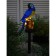 Garden lamp on the solar battery "Blue Ara", 45 cm, 1 LED, glow warm white