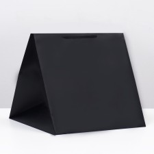 Package for a cake 40x40x40cm black, 1pc