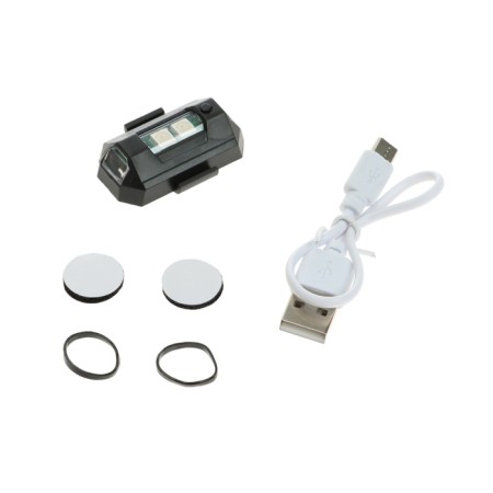 LED strobe RGB 7, 90 mAh, 4 × 2.8 × 1.5 cm, magnetic
