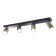 Stitch Mantra Sal, GU10, 4x10W, 650x97x130 mm, black color