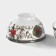 A set for the tea ceremony Ceramic "Flowering", 5 items: 4 PIALA 30 ml, kettle 200 ml