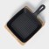 The cast -iron pan “Square. Grill ", 19 × 3 cm, on a wooden stand
