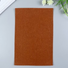 Soft felt 1 mm 20x30 cm brown