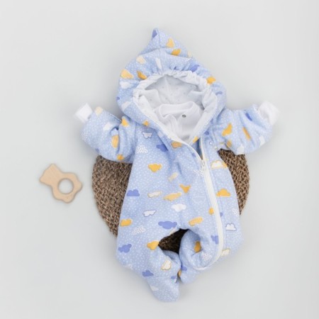 Kinderlitto Kinderlitto overalls. Cloud ", height 74-80 cm, blue color