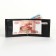 Male purse for magnet, clip for bills, separation for SIM cards, black color