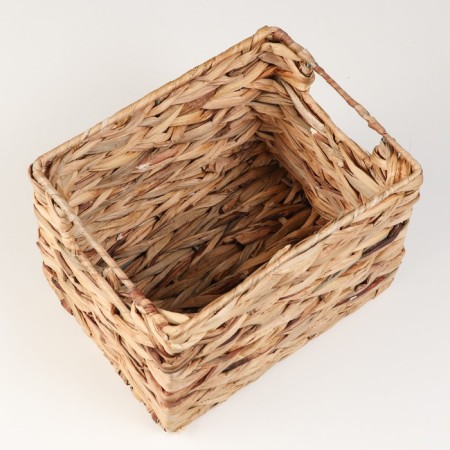 Stelly basket "Golden Kolos", 25x19x17 cm, sand-2