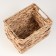 Stelly basket "Golden Kolos", 25x19x17 cm, sand