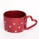 Ceramic mug of “I love you”, 280 ml, red