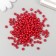 Round beads 6/0 "Dark red" 20 g
