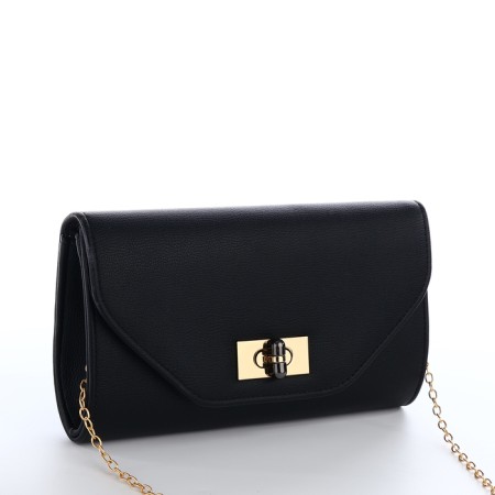 Female bag on a valve, black color-2