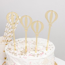 A set of toppers for the cake 