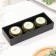 A set of aromatic candles "Aromatic Candle Deluxe", English pear and freesia, 3 pcs