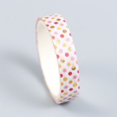 Adhesive tape Party Party set 10 pcs. 0.8 cm dl. 2 m 8.5x4x1 cm-3