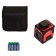 Laser level AMO LN360, 20 m, 2 rays, 635-670 HM, grade 2, 360 °