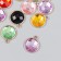 Decor for creativity Plastic for metal "Circle. Rhijes" mix 1.6x2 cm