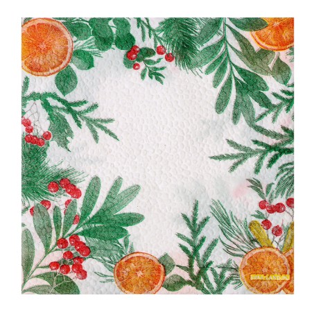 Napkins single -layer "New Year's aroma", 24x24 cm, set of 100 pcs-6