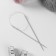 The knitting needles are circular, for knitting, with Teflon coating, with plastic fishing line, D = 2.5 mm, 14/80 cm