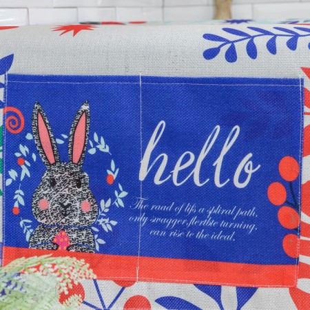 The case for the microwave oven the shade "Bunny", 100 × 35 cm-5