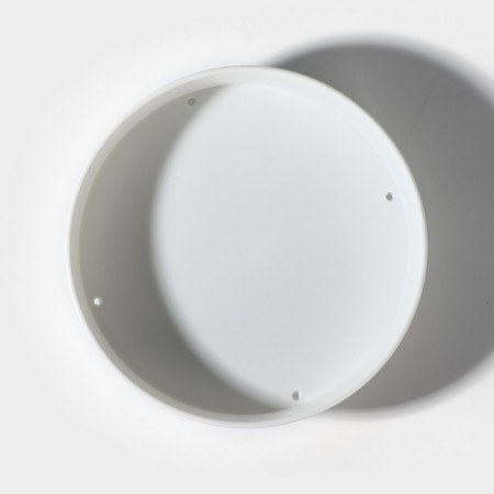 Plastic tray rotating, d = 23 cm, white color-2