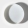 Plastic tray rotating, d = 23 cm, white color