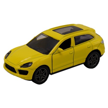 Inertial Funky Toys "SUV", with opening doors, yellow color-1