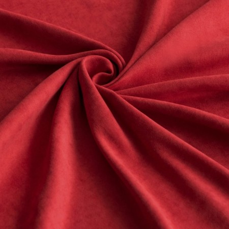 Set of curtains "Soft", size 240 x 270 cm - 2 pcs, red-1