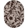Oval Merinos Gavana carpet, size 200x400 cm, color Beige