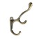 Furniture hook Cappio Wand, three -rod, bronze