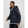 Sports male jacket, size 48, dark blue color