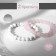 A set of bracelets 2 pcs., Shar No. 8 “Caholong and Pink quartz”, 5.5 cm
