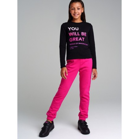 Longslit for the girl PlayTode, height 152 cm, black color-1