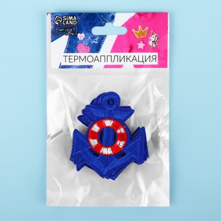 Thermal appliance "Anchor", 6 × 5 cm, blue color-3