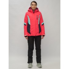 Ski suit female, size 50, pink color
