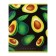 A set of notebooks of 5 pieces, 48 ​​sheets in the Calligrata Avocado cage, covered cardboard, offset block