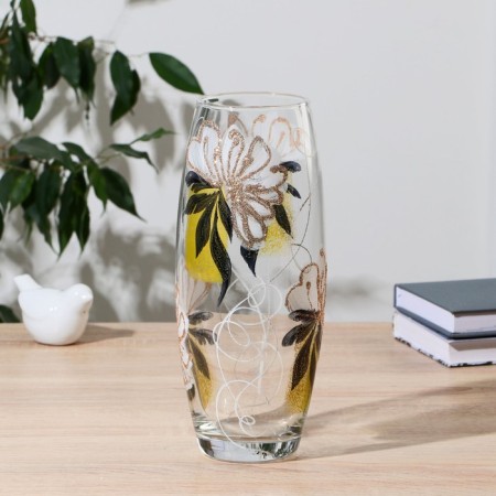 Vase "Lily flowers" D-7.5cm, 26 x10 cm-2