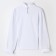 Turtleneck for girls, white color, height 128 cm