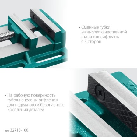 Standard Kraftool 100, cast iron, sponge width 100 mm-4