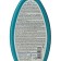 A dividica sponge, with a dispenser, for smooth skin, black