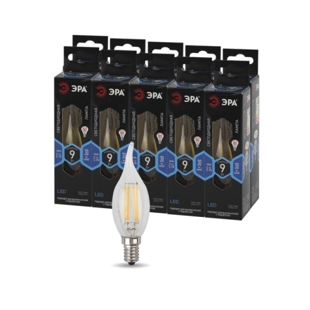 Filament era “candle in the wind”, 9 watts, E14, 1170 lm, 4000k, white glow-4