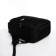 Youth backpack from textiles with a zipper, 4 pockets, black/yellow color