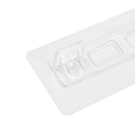 The commander with the adhesive surface of the tundra, 120x50x19 mm, double, transparent-6