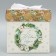Folding box "New Year's Wreath", 15 x 15 x 15 cm, new year