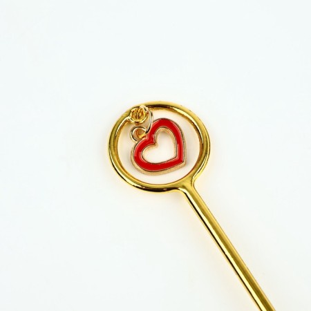 A teaspoon spoon with a suspension "The best", 11.5 x 2 cm-2