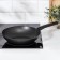Pan Wok, D = 26 cm, removable handle, anti -stick coating, black color