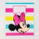 Notebook in a ruler of 12 sheets, 5 types of mix, cover coated paper, Minnie Mouse