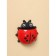 Baby brush holder Children's "Layer", on suction cups, red color