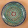 Largan Rishtan ceramics "Patterns", 25 cm, blue