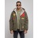 Winter male jacket, size 48, khaki color