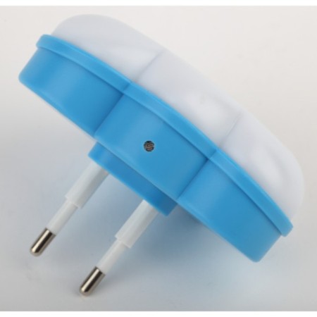 Non-light nightlight NN-605-LS-W into a socket with a light sensor, white color-8